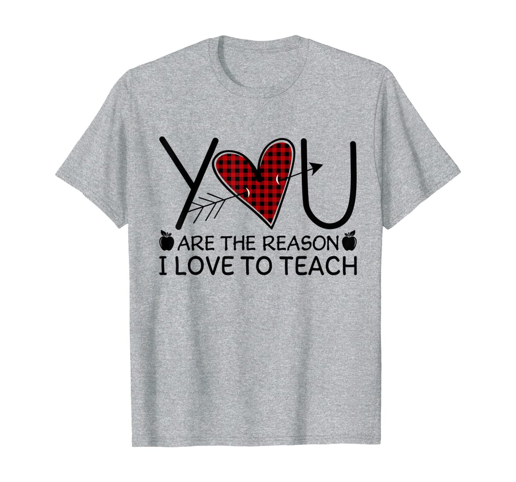 Teacher You Matter You're Important Reason Love Teach Gift T-Shirt