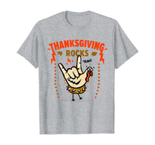 Load image into Gallery viewer, Turkey Day  Thanksgiving Rocks Funny Thanksgiving  T-Shirt
