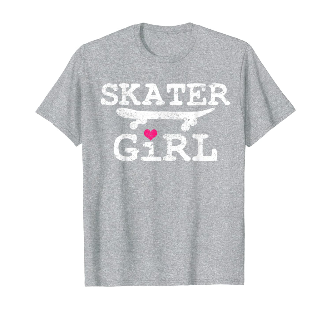 Skater Girl Skateboard Skateboarding T-Shirt