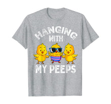 Load image into Gallery viewer, Hanging With My Peeps Happy Easter Chick Women Kids Girl Boy TShirt450376
