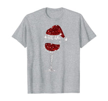 Load image into Gallery viewer, Funny shirts V-neck Tank top Hoodie sweatshirt usa uk au ca gifts for Wine Glasses Santa Hat Christmas Wine Lover T-Shirt 772583
