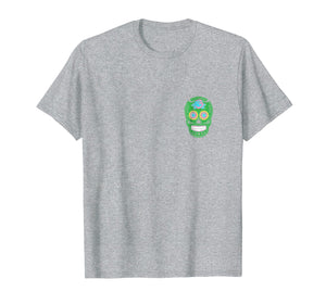 Funny shirts V-neck Tank top Hoodie sweatshirt usa uk au ca gifts for Suspicious Sugar Skull Green Men Women Kids Skeleton T Shirt 2442017