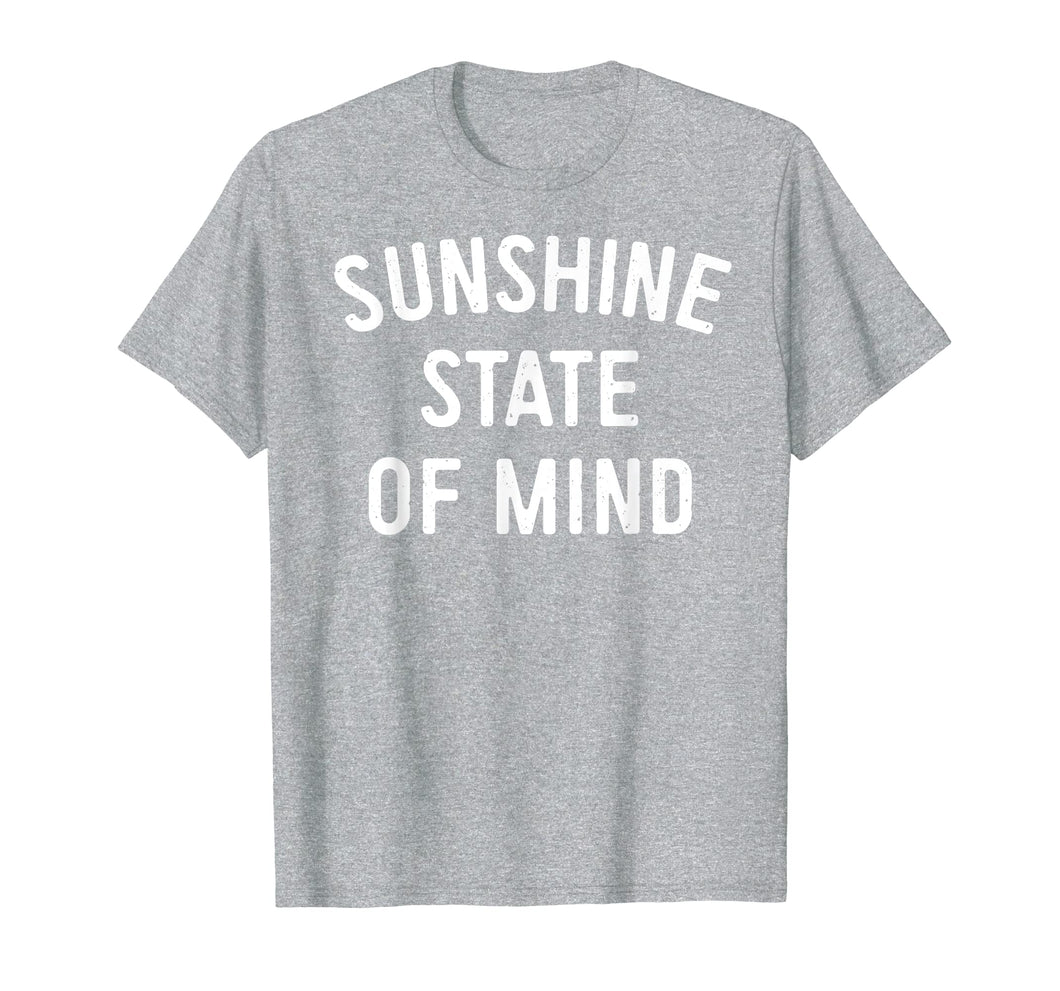 Sunshine State of Mind Tshirt Summer Florida Beach T Shirt