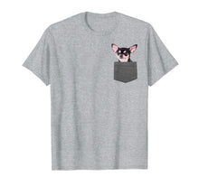 Load image into Gallery viewer, Chihuahua In Pocket T-Shirt Chihuahua Lovers Gifts
