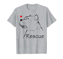 Load image into Gallery viewer, Rescue Pitbull Dog Tshirt Funny Pitbull Lover Gifts
