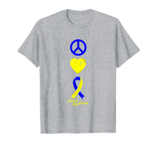 Load image into Gallery viewer, Funny shirts V-neck Tank top Hoodie sweatshirt usa uk au ca gifts for Peace Sign World Down Syndrome Day T Shirt Women Kids 2706196

