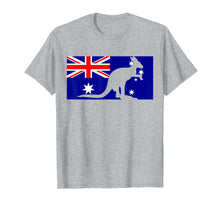 Load image into Gallery viewer, Funny shirts V-neck Tank top Hoodie sweatshirt usa uk au ca gifts for Australian Flag T-Shirt Kangaroo Tshirt Australia Tee Gift 324435
