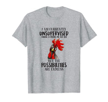 Load image into Gallery viewer, Funny shirts V-neck Tank top Hoodie sweatshirt usa uk au ca gifts for I Am Currently Unsupervised I Know T-shirt 601496
