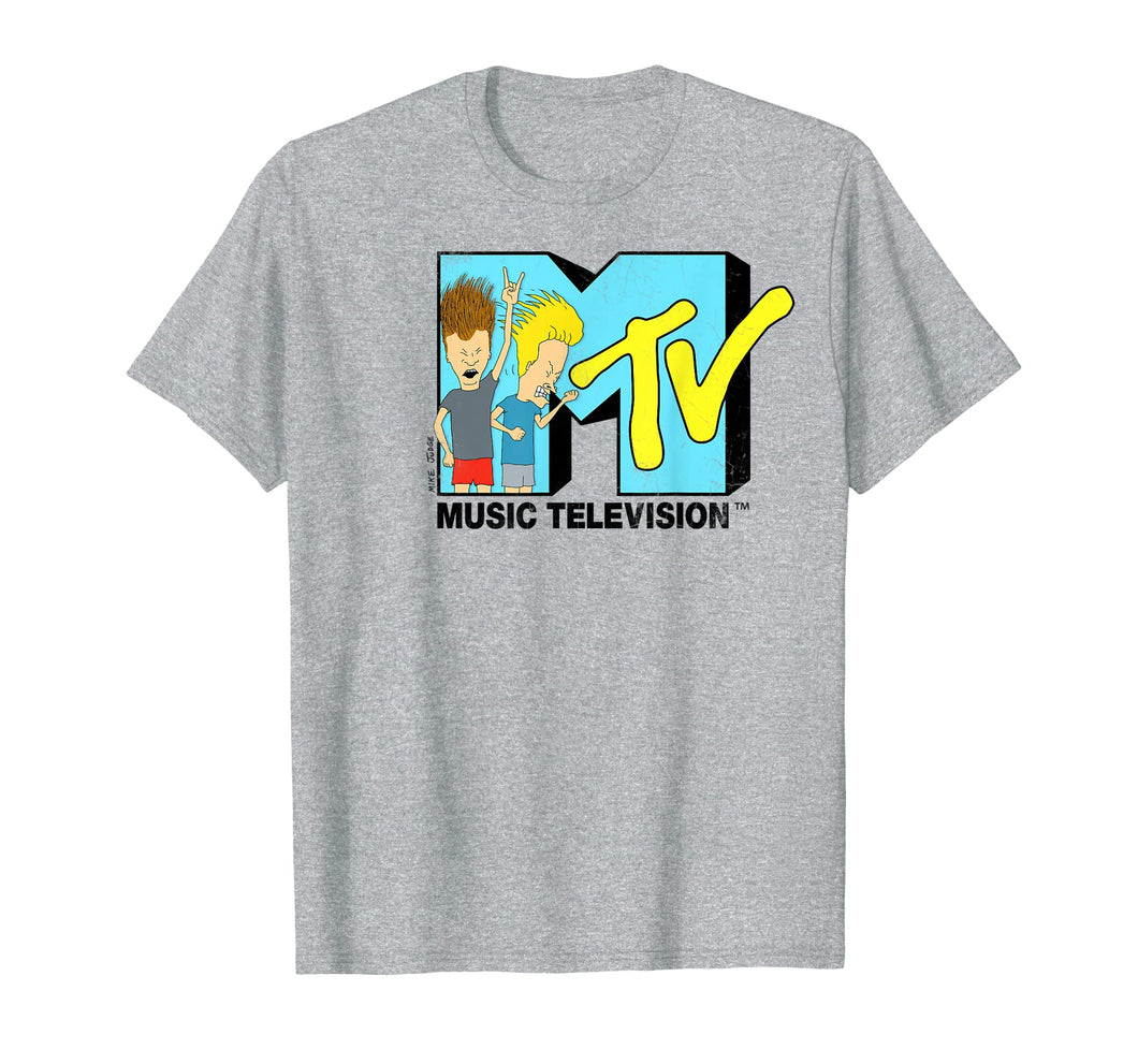 MTV Beavis and Butthead Inside Of Logo Graphic T-Shirt
