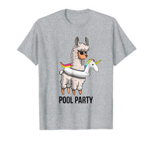 Load image into Gallery viewer, Funny shirts V-neck Tank top Hoodie sweatshirt usa uk au ca gifts for Pool Party Llama Unicorn Float Shirt Funny Llama Gifts Women 1036504
