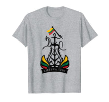 Load image into Gallery viewer, Funny shirts V-neck Tank top Hoodie sweatshirt usa uk au ca gifts for Restored Lietuva 100 - Lithuania Strong T-Shirt 1907161
