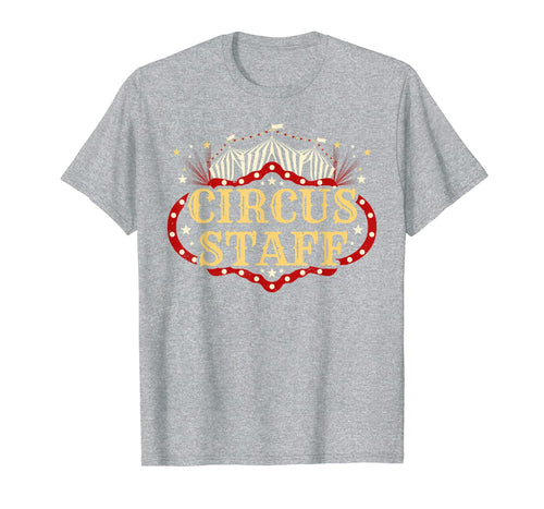 Vintage Circus Themed Birthday Party T Shirt - Event Staff T-Shirt 163027