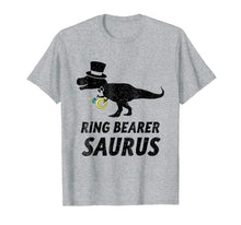 Load image into Gallery viewer, Funny shirts V-neck Tank top Hoodie sweatshirt usa uk au ca gifts for Ring Bearer Saurus T-Shirt 2899468
