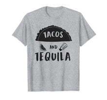 Load image into Gallery viewer, Tacos and Tequila Fiesta Celebration T-Shirt
