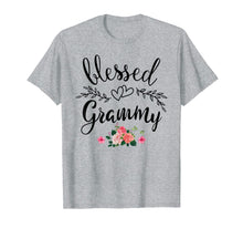 Load image into Gallery viewer, Funny shirts V-neck Tank top Hoodie sweatshirt usa uk au ca gifts for Blessed Grammy Shirt Grandma with floral Mother&#39;s Day T-Shirt 778428
