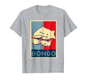 Funny shirts V-neck Tank top Hoodie sweatshirt usa uk au ca gifts for Bongo Cat For President Hope Poster 2251146