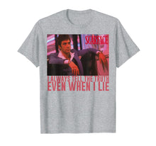 Load image into Gallery viewer, Funny shirts V-neck Tank top Hoodie sweatshirt usa uk au ca gifts for Scarface I Always Tell The Truth Even When I Lie Graphic Tee 2761482
