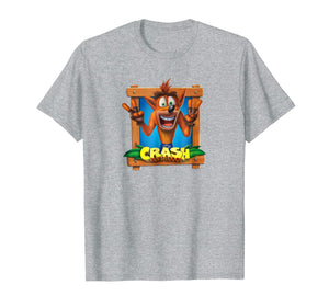 Funny shirts V-neck Tank top Hoodie sweatshirt usa uk au ca gifts for Crash Bandicoot - Peace Sign T-Shirt 1610584