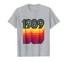 Load image into Gallery viewer, 1989 Shirt 30th Birthday T-Shirt Retro 80s Style
