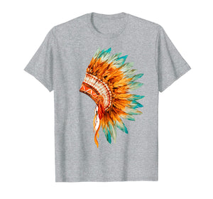 Funny shirts V-neck Tank top Hoodie sweatshirt usa uk au ca gifts for Native American Headdress T-Shirt 1045793