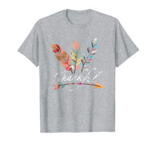 Load image into Gallery viewer, Funny shirts V-neck Tank top Hoodie sweatshirt usa uk au ca gifts for Thankful Feather &amp; Arrow Fall T-Shirt - Vintage Thanksgiving 1199570
