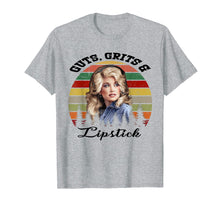 Load image into Gallery viewer, Funny shirts V-neck Tank top Hoodie sweatshirt usa uk au ca gifts for Vintage Dolly Retro Parton Guts Grits Lipsticks T-Shirt 1686651
