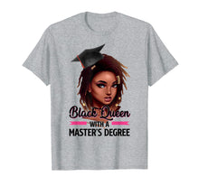 Load image into Gallery viewer, Funny shirts V-neck Tank top Hoodie sweatshirt usa uk au ca gifts for Black Queen Masters Degree Tshirt MSW MBA Graduation Gifts 843586
