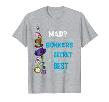 Load image into Gallery viewer, Funny shirts V-neck Tank top Hoodie sweatshirt usa uk au ca gifts for Alice Have I Gone Mad as Hatter Wonderland Quote T-Shirt 418995
