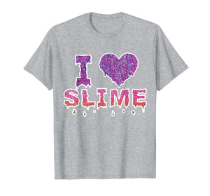 Funny shirts V-neck Tank top Hoodie sweatshirt usa uk au ca gifts for Kids Slime Shirts | I Love Slime Shirt 2065954