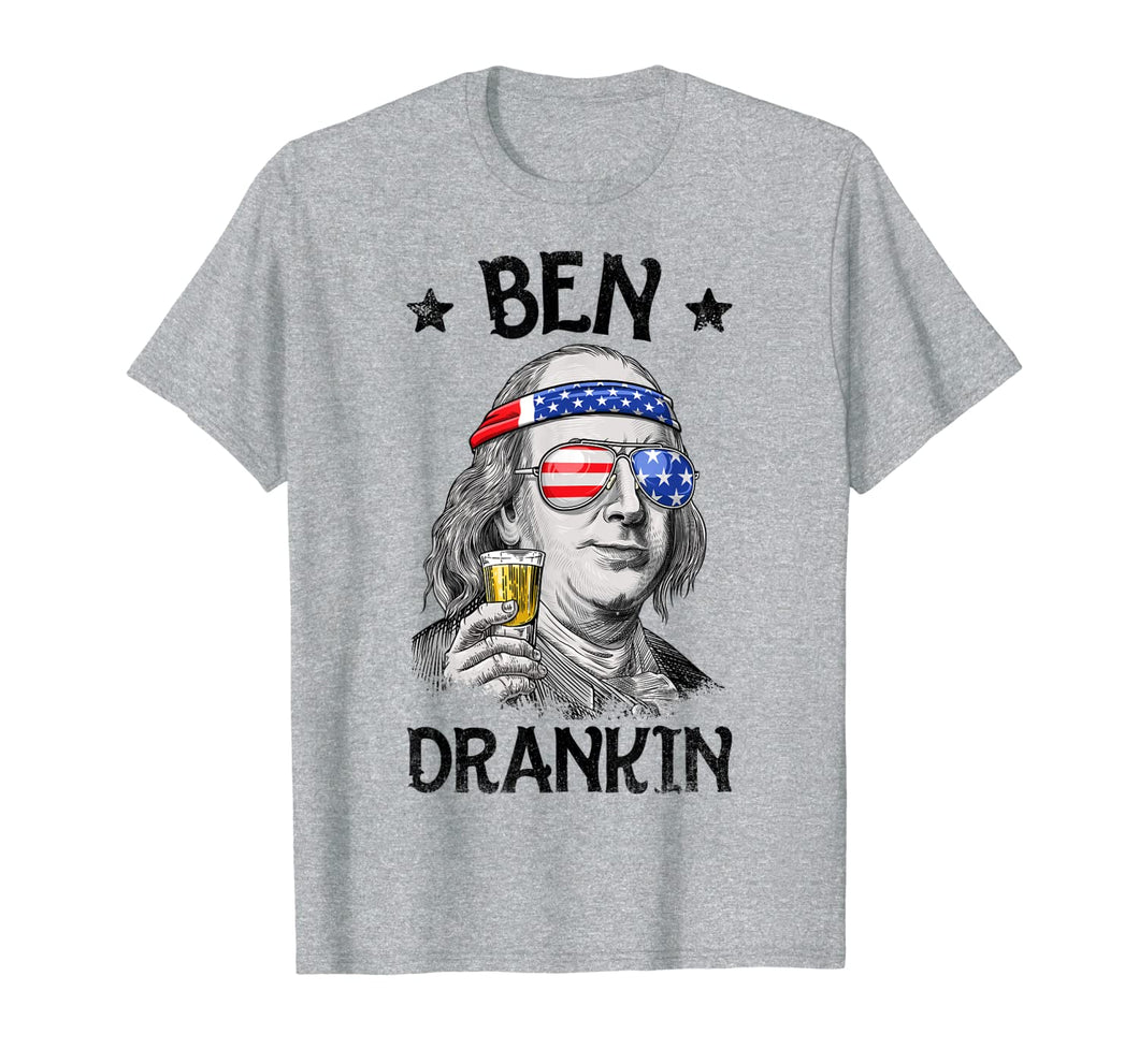 Ben Drankin 4th of July T Shirt Benjamin Franklin Men Gifts 43264
