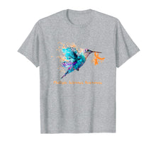 Load image into Gallery viewer, Funny shirts V-neck Tank top Hoodie sweatshirt usa uk au ca gifts for Multiple Sclerosis Awareness Humming Bird Ribbon T-Shirt 2145995
