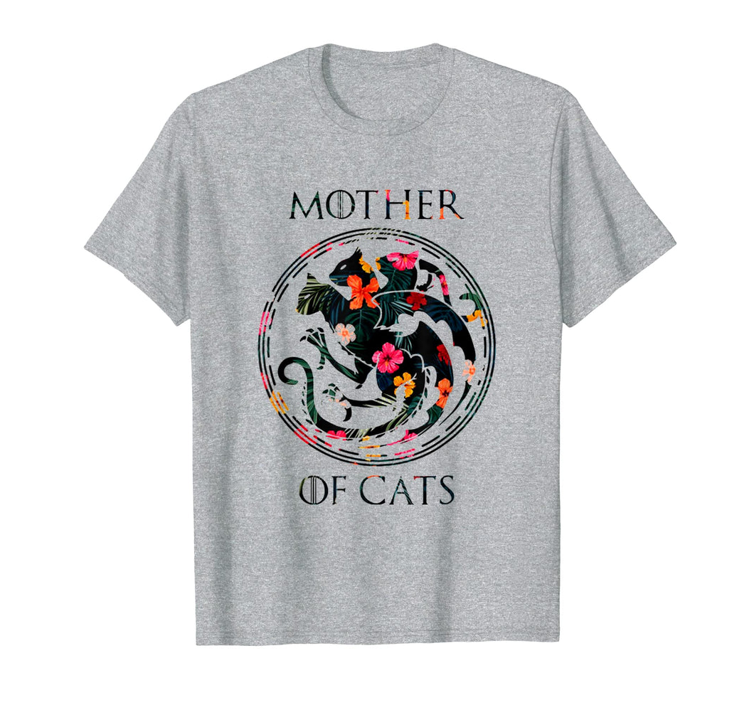 Mother of Cats Hot 2019 T-Shirt Gifts For Cat Lovers Tshirt
