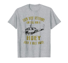 Load image into Gallery viewer, Funny shirts V-neck Tank top Hoodie sweatshirt usa uk au ca gifts for Hear a Huey over a Mile Away Funny Veteran Helicopter Tee 863000
