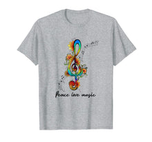 Load image into Gallery viewer, Funny shirts V-neck Tank top Hoodie sweatshirt usa uk au ca gifts for Peace Love Music Music Note T-Shirt 2565754
