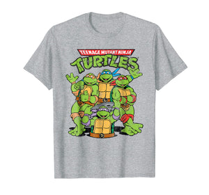 Teenage Mutant Ninja Turtles Classic Retro Logo Tee-Shirt