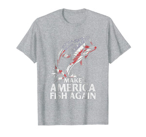 Funny shirts V-neck Tank top Hoodie sweatshirt usa uk au ca gifts for MAKE AMERICA FISH AGAIN funny American pride t-shirt gift 1980284