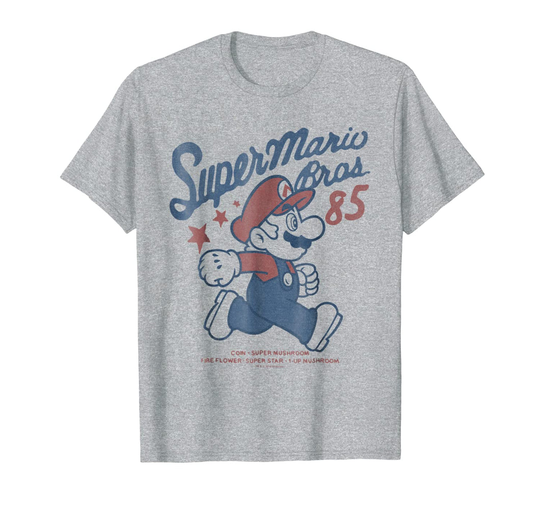 Nintendo Super Mario Brothers '85 Vintage Stars T-Shirt 96002