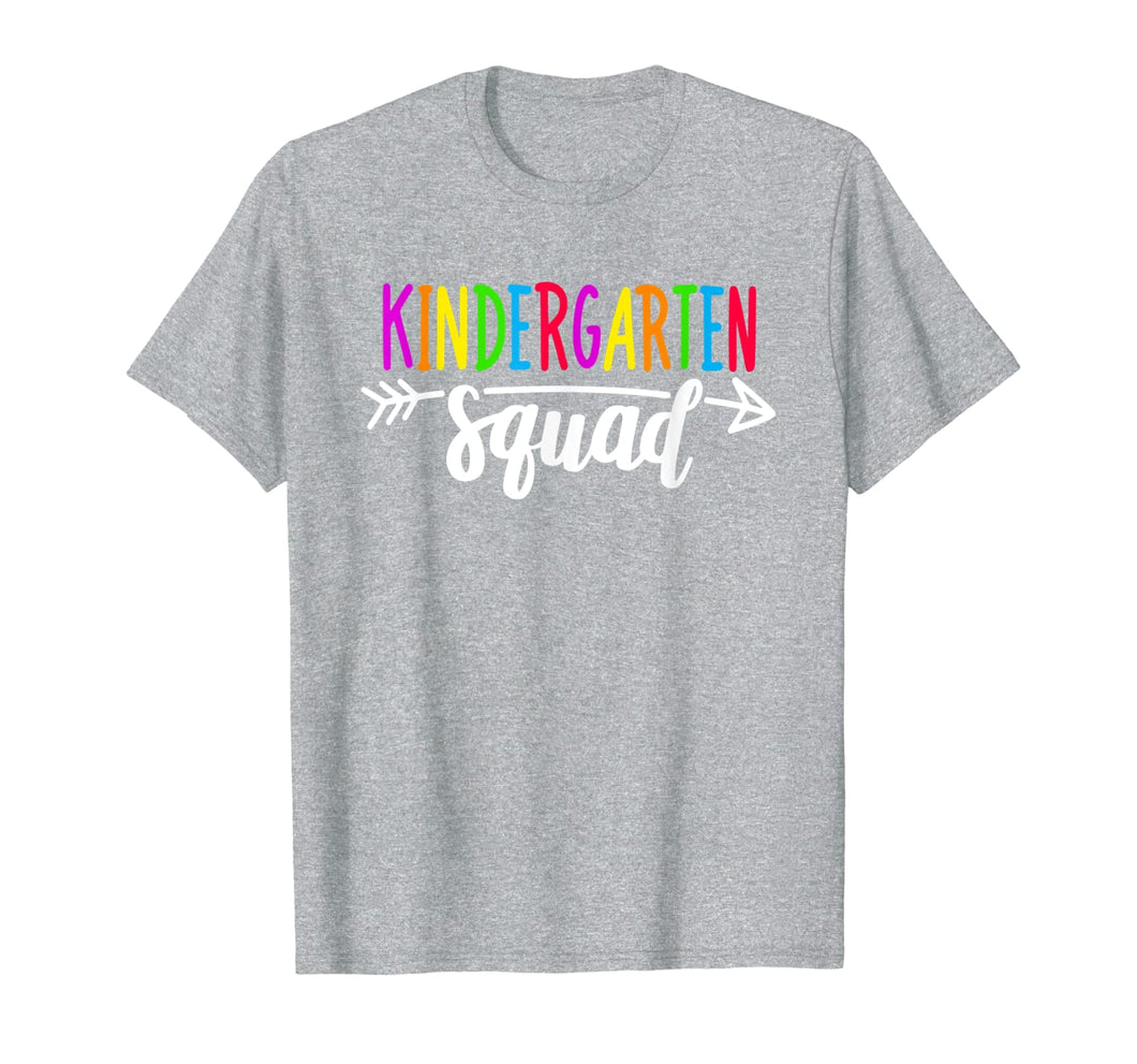 Team Kindergarten Squad Tee Teacher Back To School Gift T-Shirt 173482