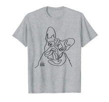 Load image into Gallery viewer, French Bulldog Original 1 Line Art Illustration Frenchie Dog T-Shirt-1933612

