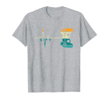 Load image into Gallery viewer, Video Game Lover Gifts Funny Vintage Retro Gamer Heartbeat T-Shirt-857289
