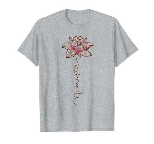 Namaste Mandala Lotus Love Yoga T-Shirt 394472