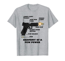 Load image into Gallery viewer, Anatomy of a Pew Pewer Ammo and Gun Amendment Meme Lovers T-Shirt-119520
