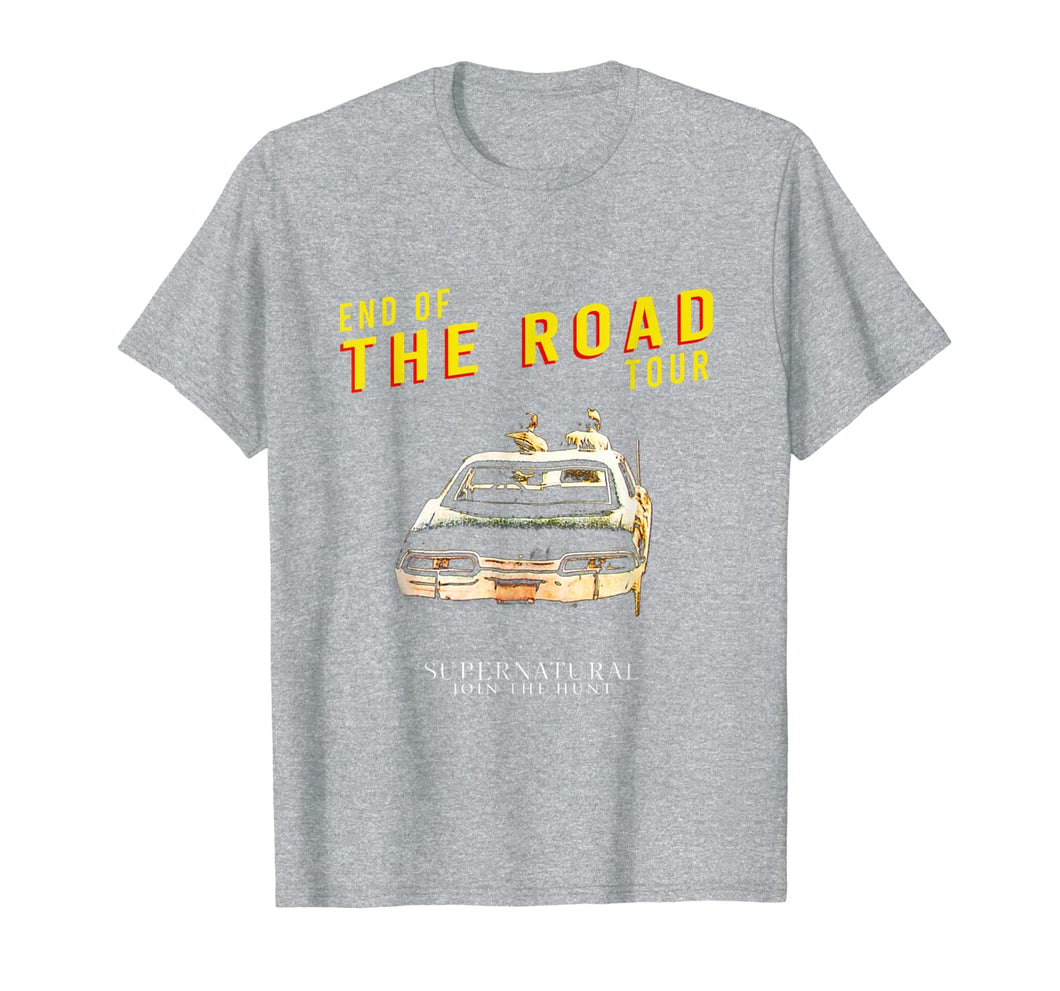 Supernatural 2019 World Tour End The Road T-Shirt