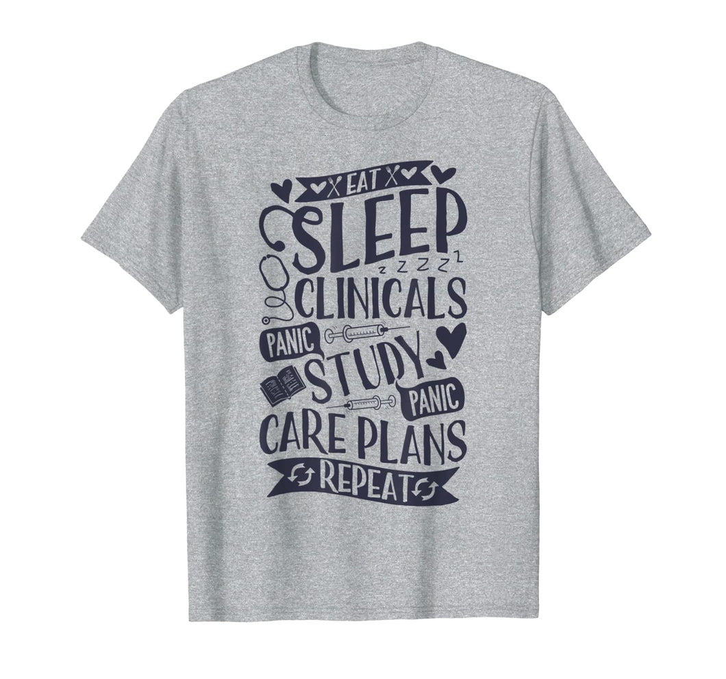 Clinicals T Shirt Nurse Funny RN Nursing School Women Gifts 357154