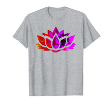 Load image into Gallery viewer, Yoga Lotus Flower T-Shirt
