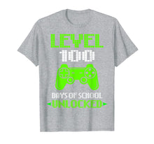 Load image into Gallery viewer, Level 100 Days Of School Unlocked Gamer Video Games Boys T-Shirt-1242438
