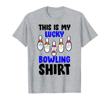 Load image into Gallery viewer, This Is My Lucky Bowling Tee Funny Bowler Gift For Men Women T-Shirt
