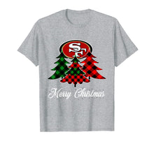 Load image into Gallery viewer, Funny shirts V-neck Tank top Hoodie sweatshirt usa uk au ca gifts for Merry Christmas Tree Football Team SanFrancisco-49er Fan T-Shirt 289708
