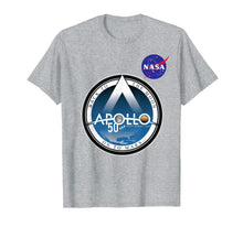 Load image into Gallery viewer, Apollo 50 Nasa Shirt - 50th Anniversary Blueprint Vintage  T-Shirt 88583
