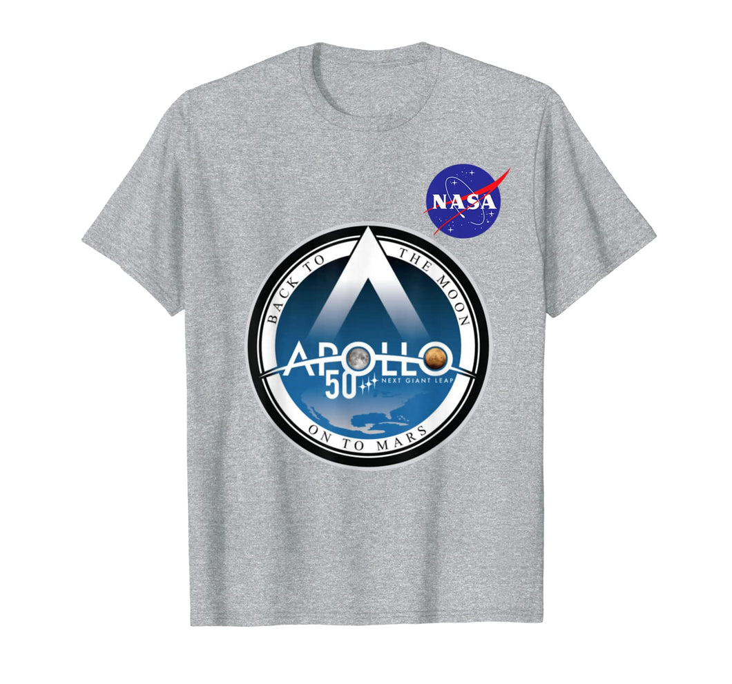 Apollo 50 Nasa Shirt - 50th Anniversary Blueprint Vintage  T-Shirt 88583